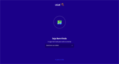 Desktop Screenshot of liguetelecom.com.br